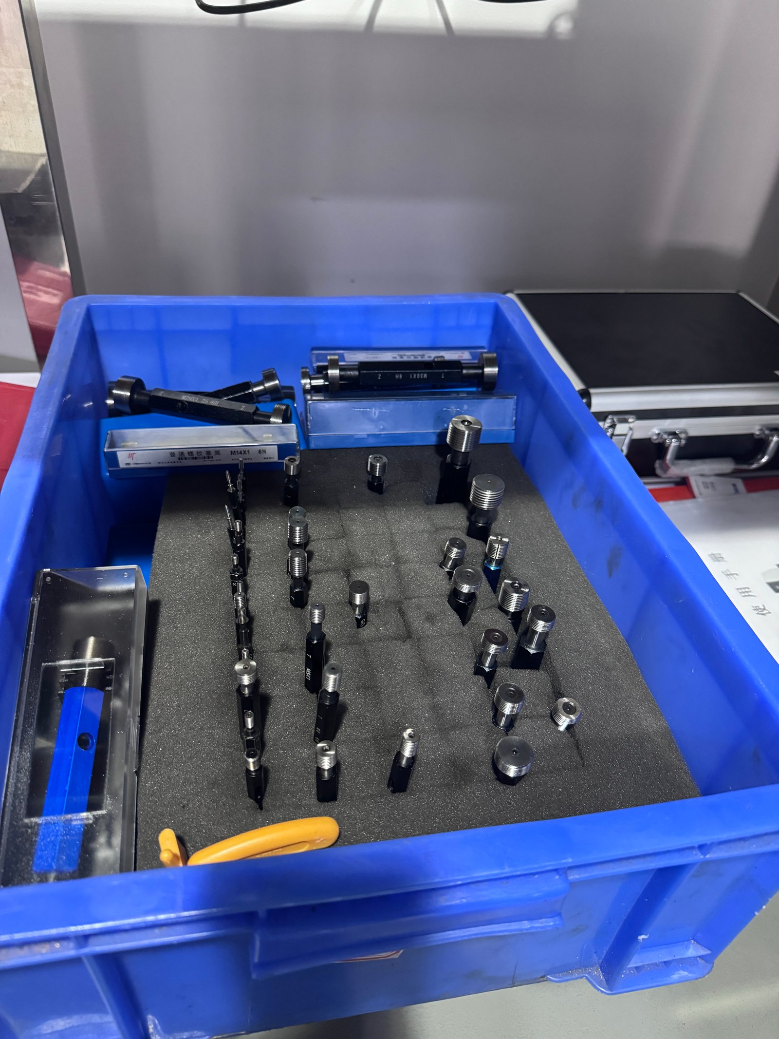 Precision drilled and tapped metal components prepared for machining review