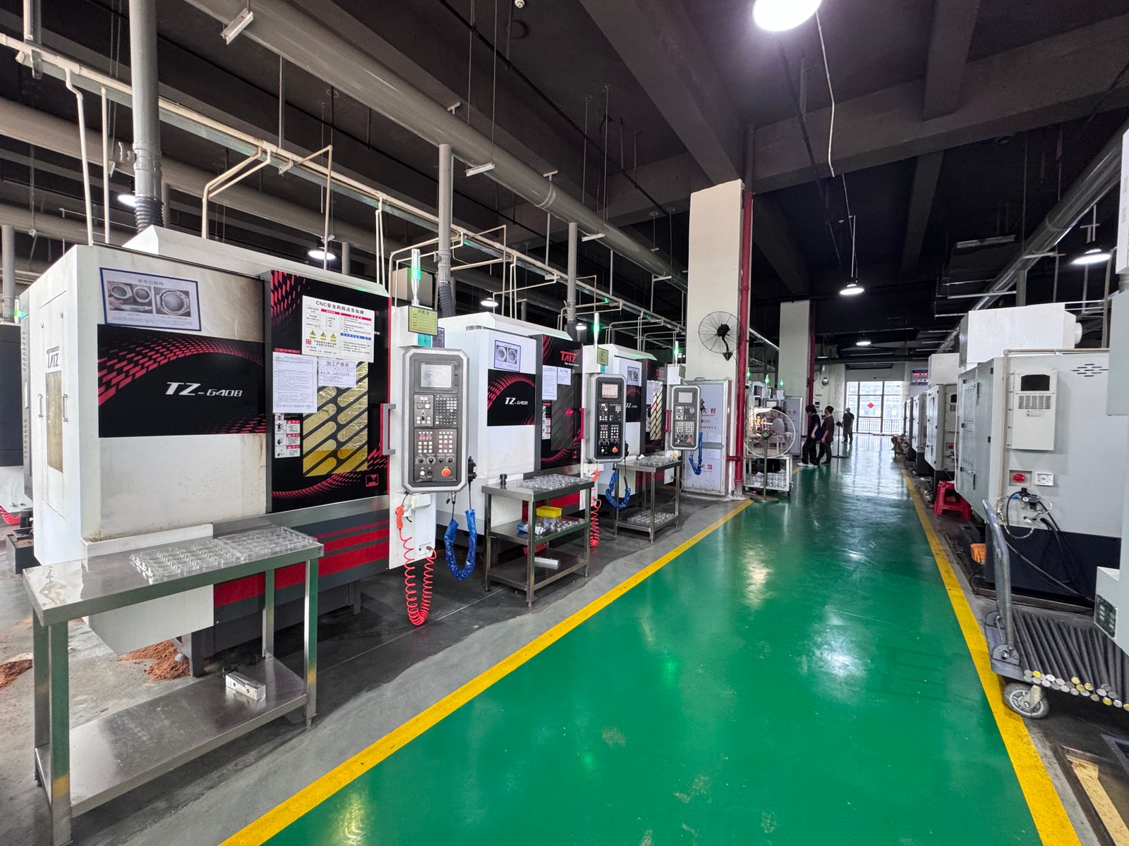 Multi-axis CNC machining setup for precision OEM components