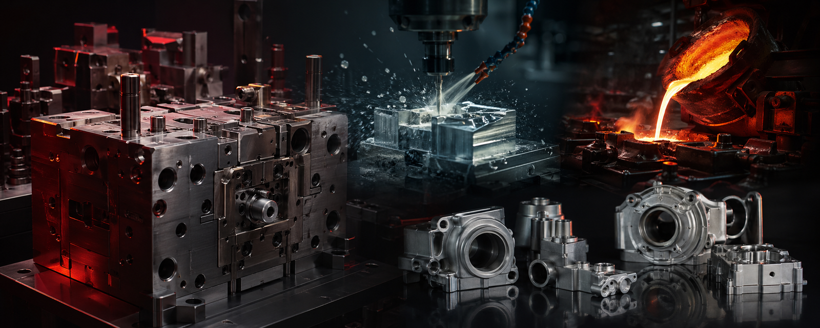 Prototype to production lifecycle from engineering drawing to mass production components