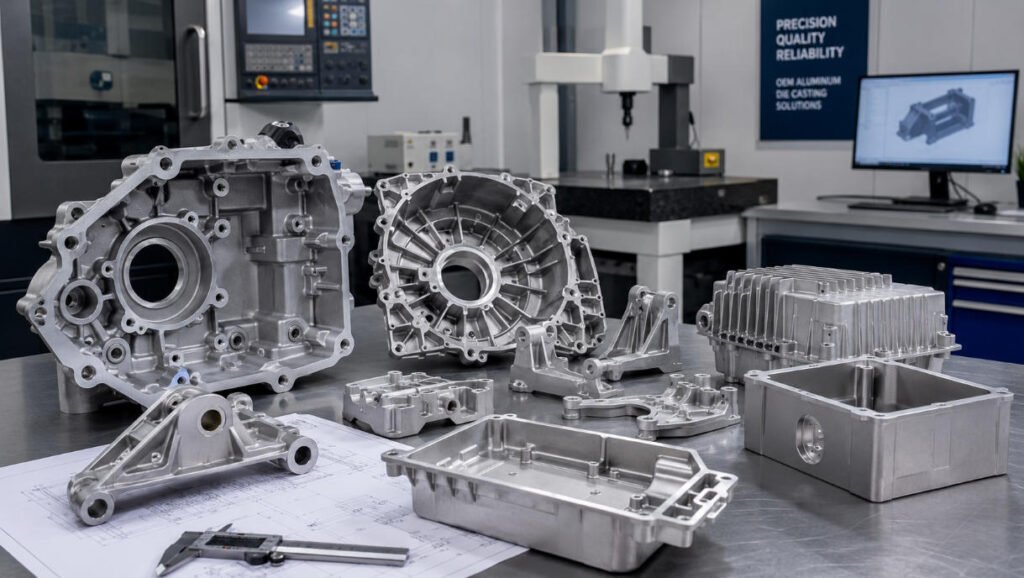 Aluminum Die Casting Parts | OEM Applications & Manufacturing Guide