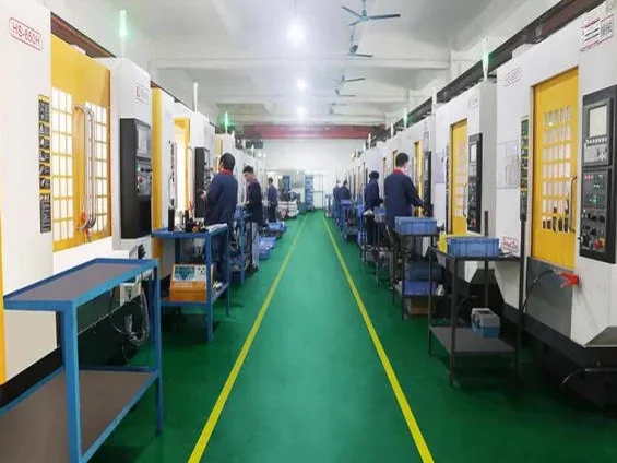 CNC post machining workshop for aluminum die casting parts and OEM precision components