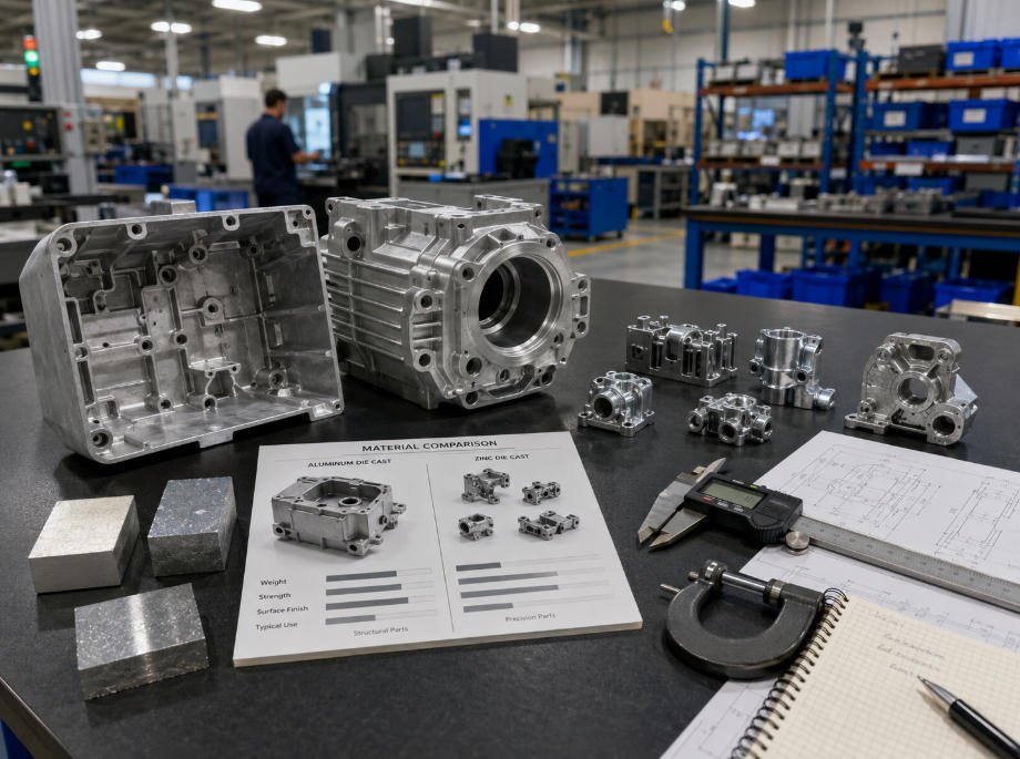 Aluminum vs Zinc Die Casting | Material Selection Guide for OEM Parts