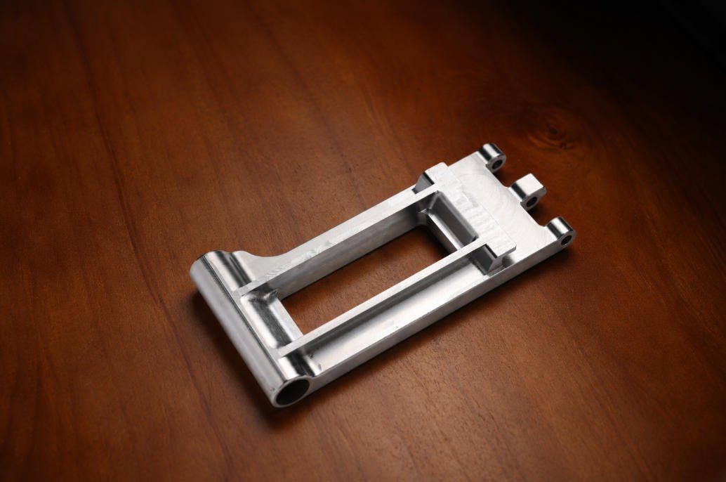 CNC machined aluminum precision bracket OEM part