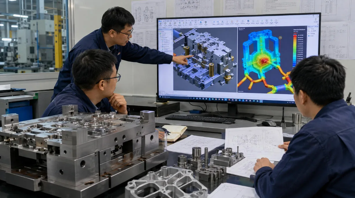 Die casting mold tooling design and manufacturing for OEM parts