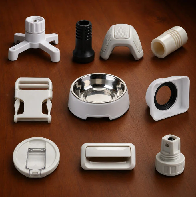 Hot chamber zinc die casting consumer components with surface finishing for OEM products