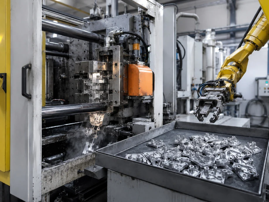 Hot chamber zinc die casting production for OEM precision components
