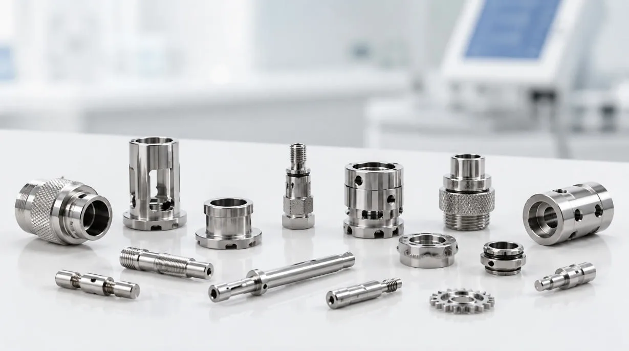 Medical device overmolded parts and precision components