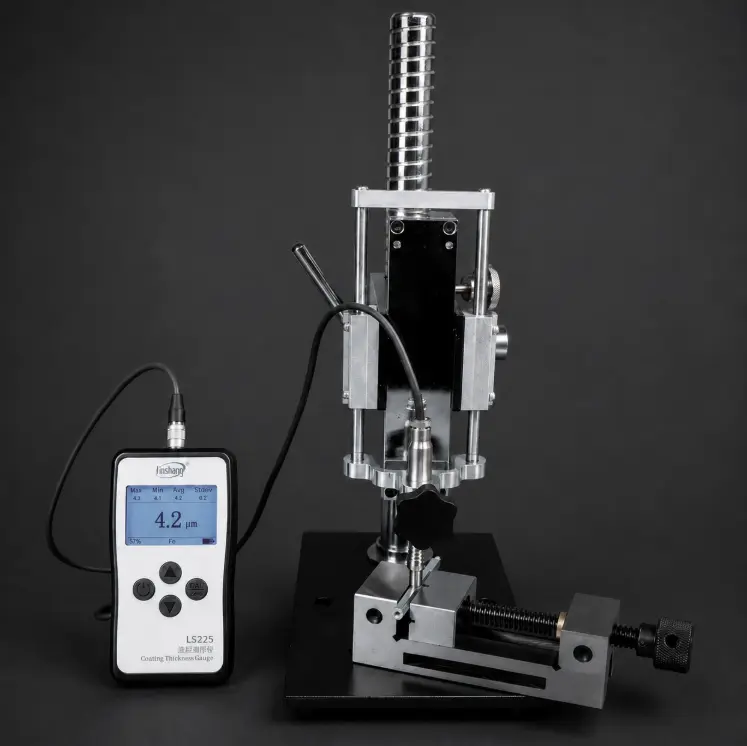 Powder coating thickness measurement for OEM metal components
