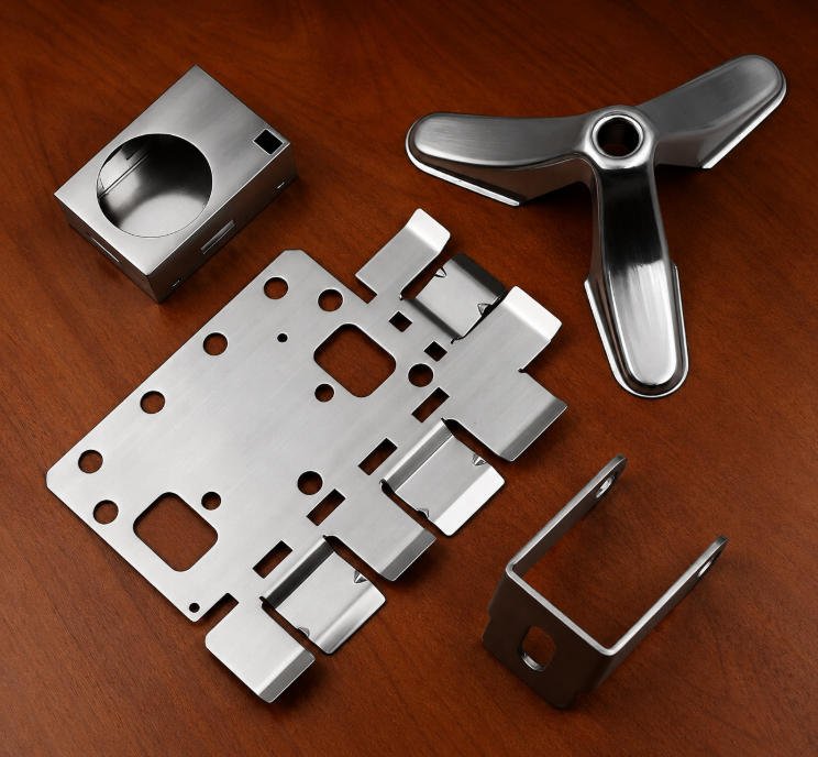 Custom OEM precision metal components with 5-axis CNC machining support