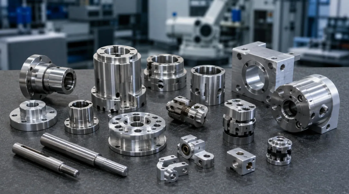 Robotics overmolded components for automation equipment