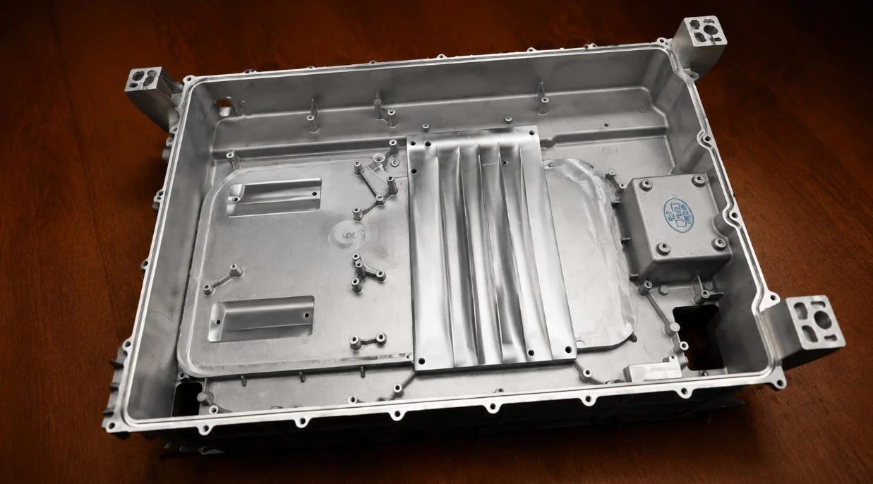 Semi-solid casting EV structural component for lightweight OEM electric vehicle applications