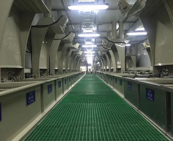 Surface finishing production line for zinc die casting components and OEM appearance parts