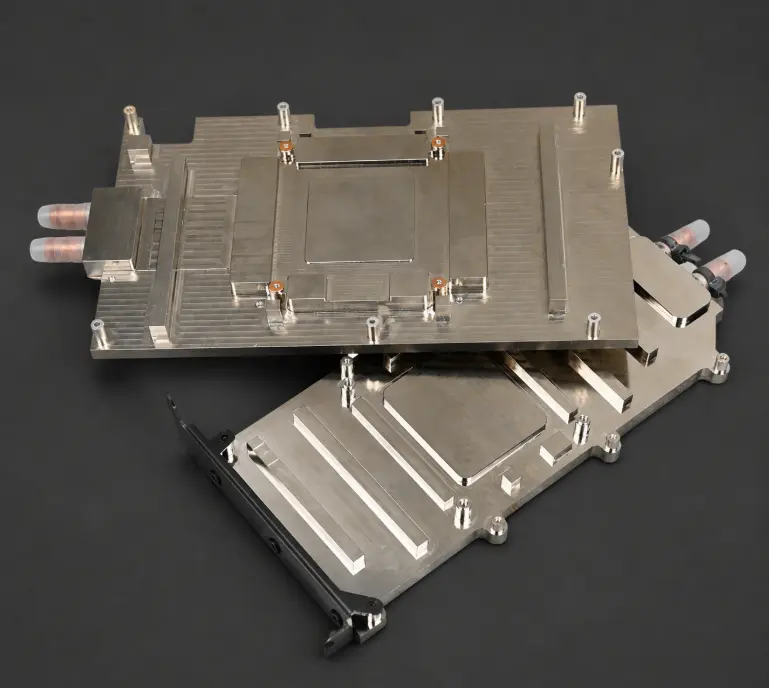 AI server copper liquid cooling cold plate for OEM thermal management applications