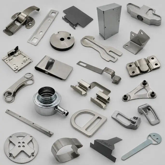 Custom OEM metal components for industrial applications