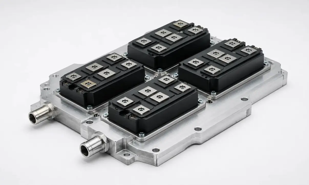 Aluminum thermal management and liquid cooling components for energy storage equipment