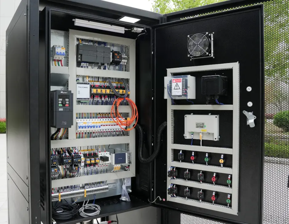 Industrial thermal control component for automation equipment