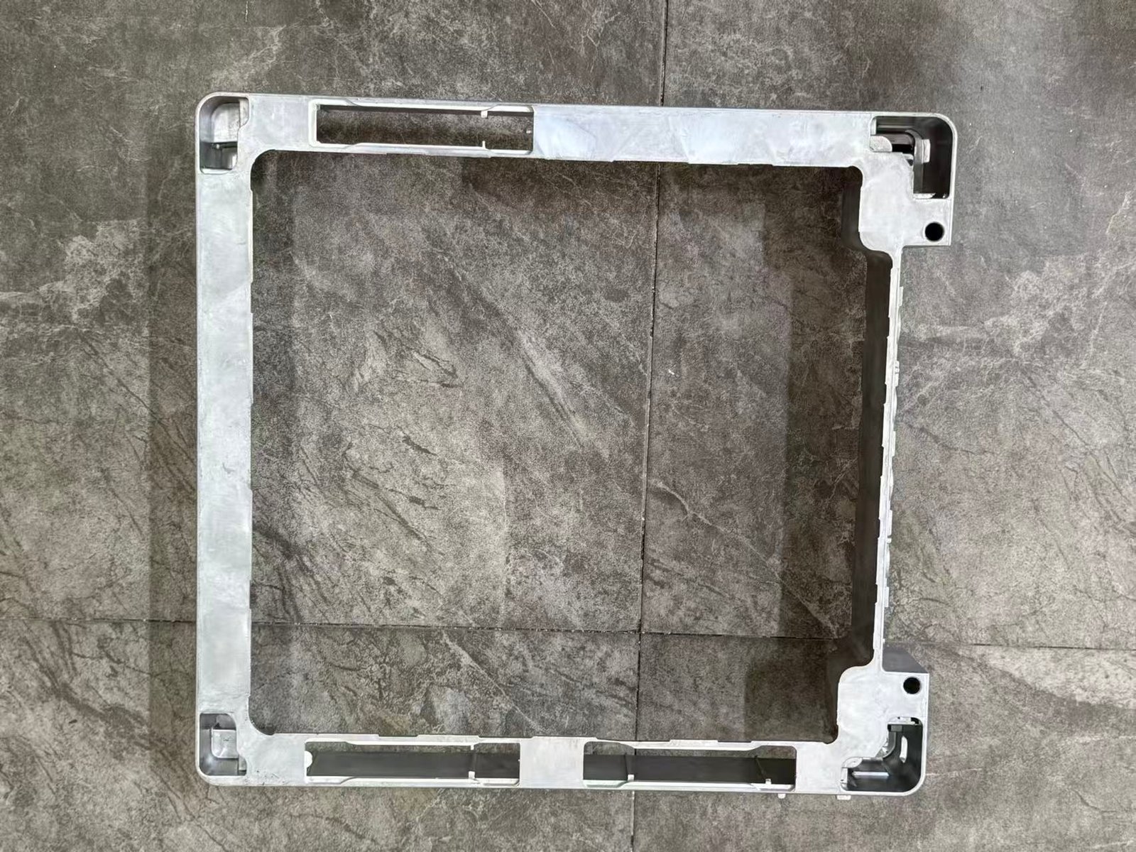 Machined brackets mounting plates and structural frames