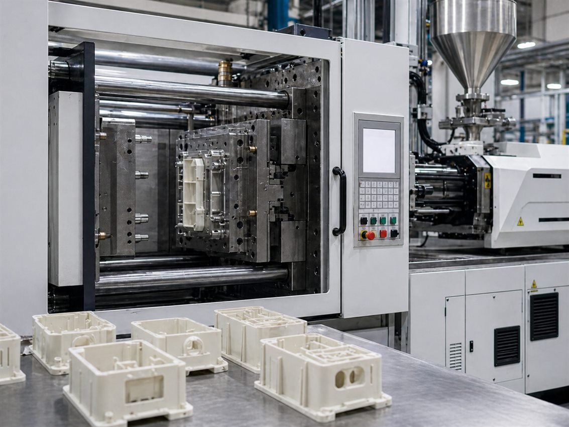 Engineering plastic components for equipment assemblies