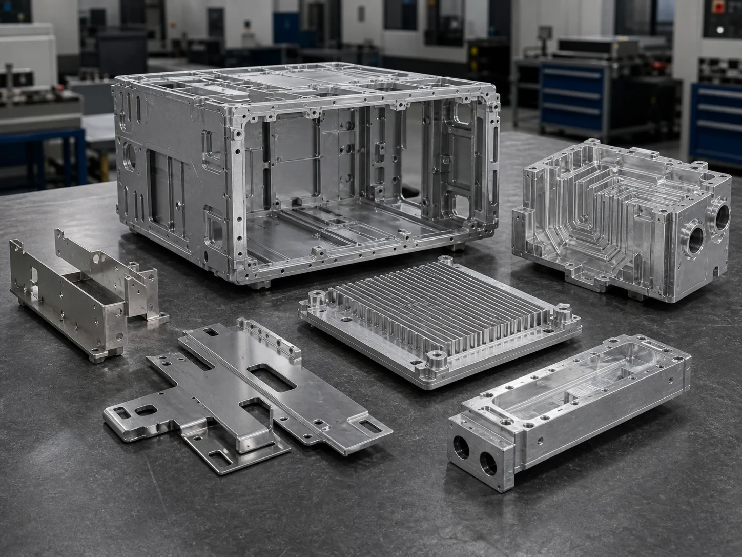 Precision machined motion and mechanical interface components for robotics and automation equipment
