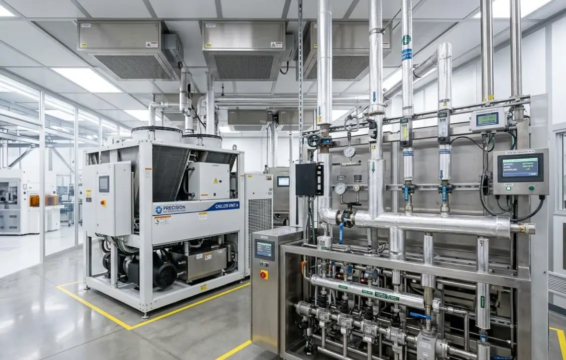 Precision machined positioning and interface components for semiconductor equipment