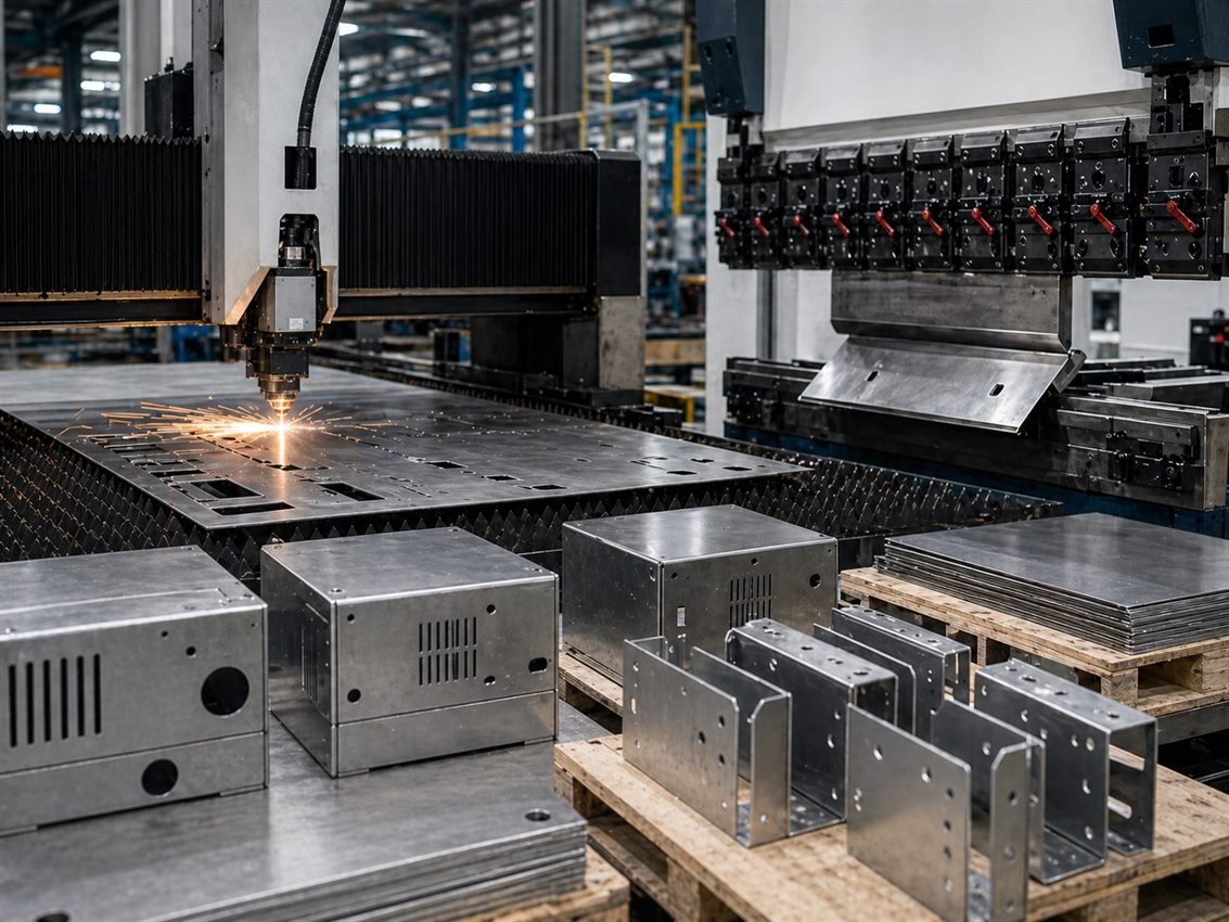 Custom rack-mount server chassis and structural metal components for OEM equipment