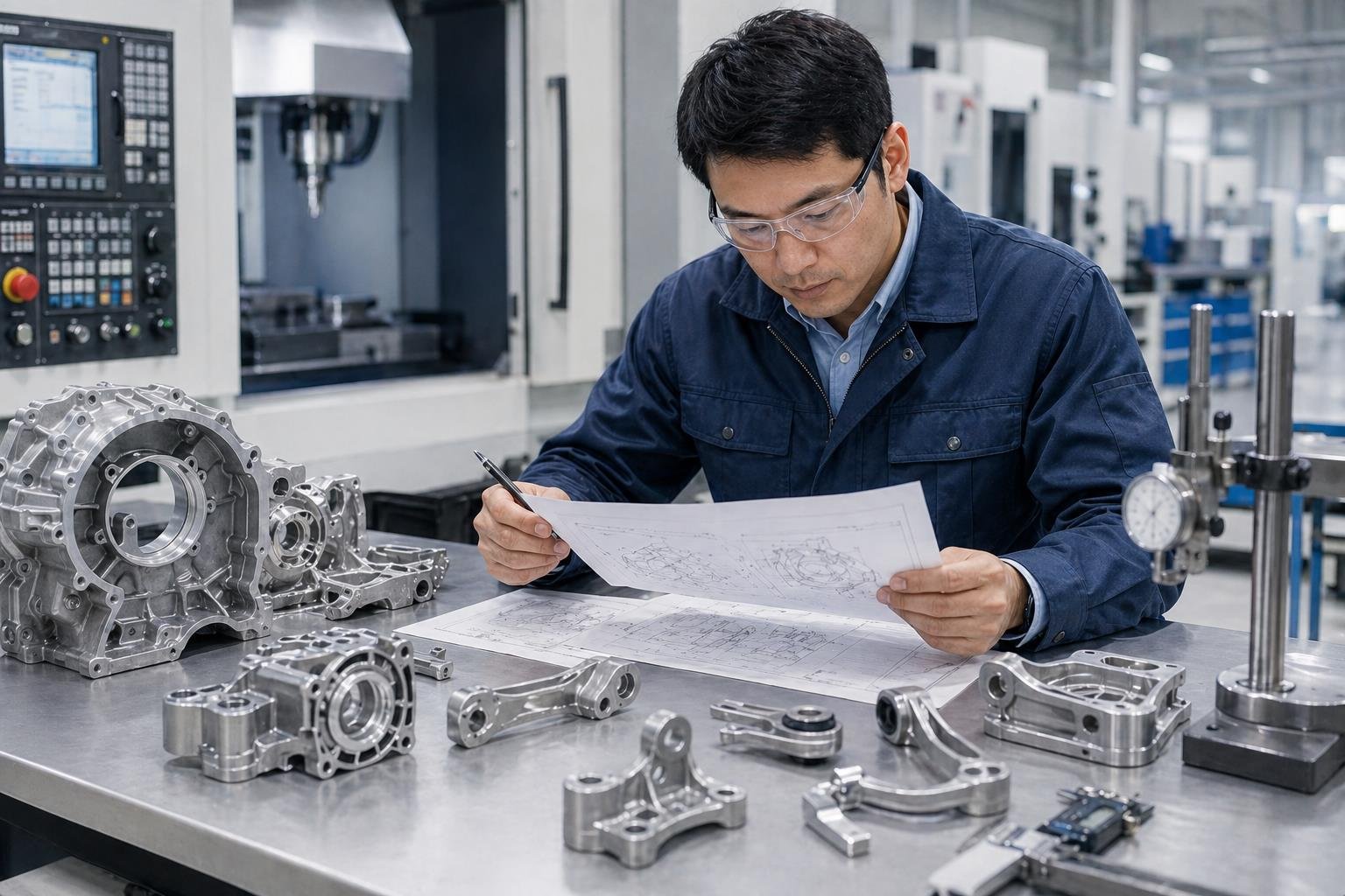 FSD Precision factory, equipment, and production floor