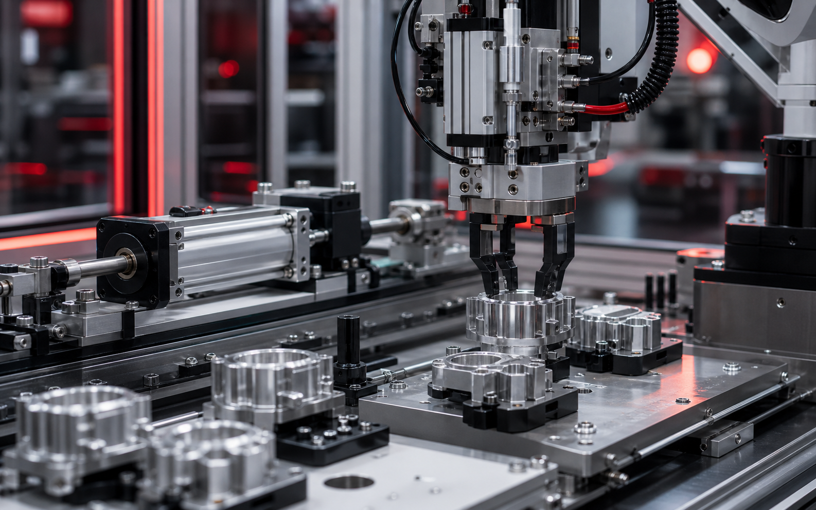 Robotic handling systems actuator application