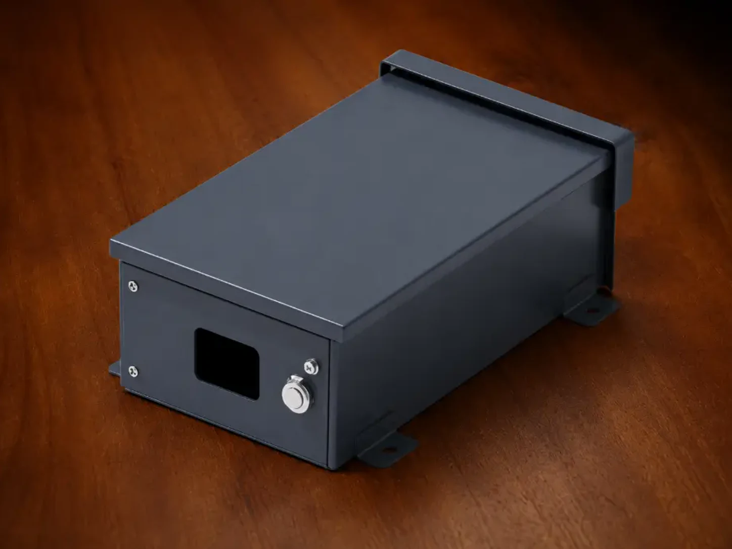 painted OEM metal enclosures and components with controlled surface appearance